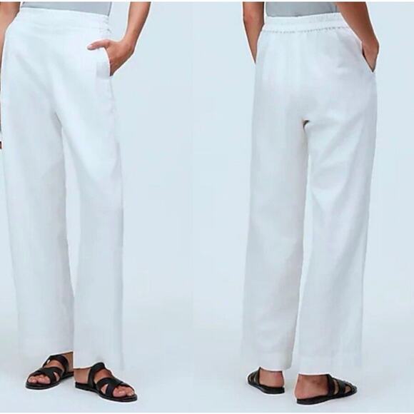 763 Madewell ladies pants white 
Size  12 - Picture 1 of 8